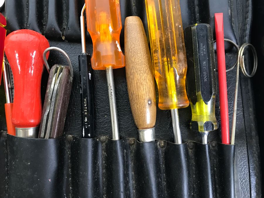 Jensen Tools And Alloys Tool Case Filled With Tools Including Screwdrives, Pliers, Wrenches - See All Photos To See Lower Compartment Tools - Kenneth S. Deffeyes Tools [Photo 22]