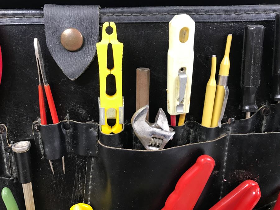 Jensen Tools And Alloys Tool Case Filled With Tools Including Screwdrives, Pliers, Wrenches - See All Photos To See Lower Compartment Tools - Kenneth S. Deffeyes Tools [Photo 7]