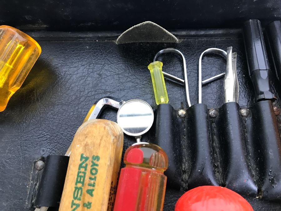Jensen Tools And Alloys Tool Case Filled With Tools Including Screwdrives, Pliers, Wrenches - See All Photos To See Lower Compartment Tools - Kenneth S. Deffeyes Tools [Photo 18]