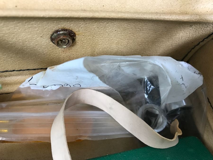 Briefcase Filled With Various Socket Sets Both Metric And U.S. Includes 2 Sets Of WIHA 39-Piece Security Bits-Collector Germany (Each Retails For $90) Shown In Front Of Briefcase - Kenneth S. Deffeyes Tools [Photo 17]