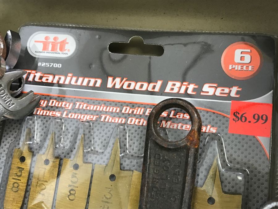 Briefcase Filled With Various Tools Including Small Drill Bits, Wrenches, Erem Swiss Made Cutters - See All Photos - Kenneth S. Deffeyes Tools [Photo 14]