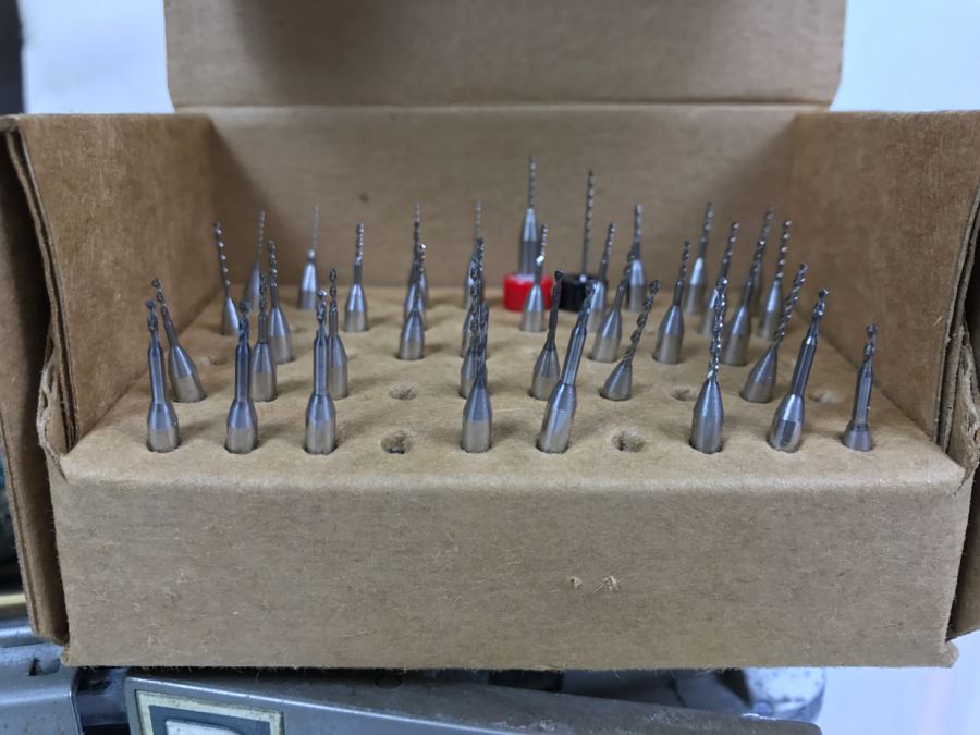 Briefcase Filled With Various Tools Including Small Drill Bits, Wrenches, Erem Swiss Made Cutters - See All Photos - Kenneth S. Deffeyes Tools [Photo 3]