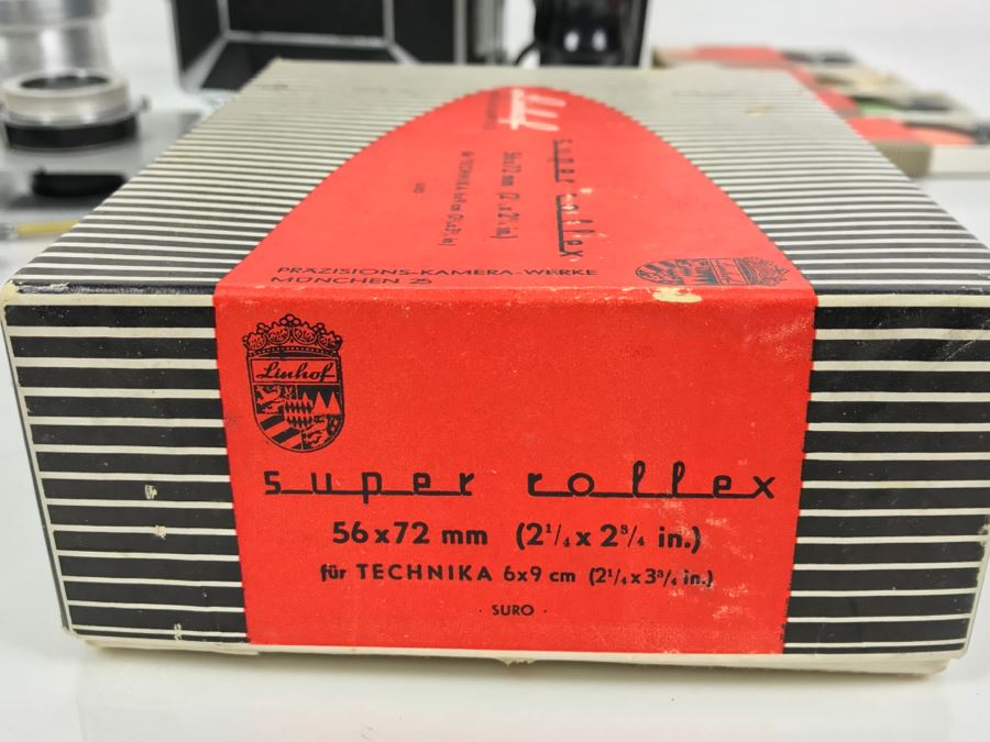 Spectacular LINHOF Super Technika IV Serial Number 81131 2 1/4 X 3 1/4