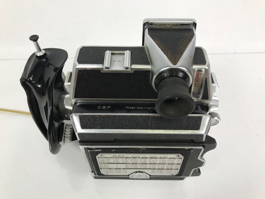 Spectacular LINHOF Super Technika IV Serial Number 81131 2 1/4 X 3 1/4 Film Size Large Format Field Camera With Six Lenses Manufactured By Schneider-Kreuznach Marked Linhof - See All Photos And Description [Photo 53]