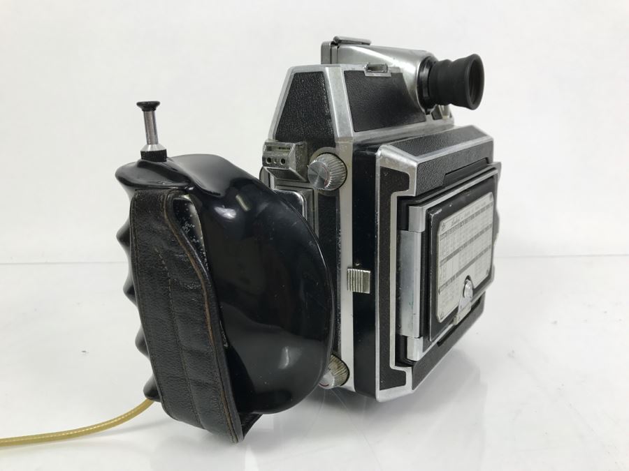 Spectacular LINHOF Super Technika IV Serial Number 81131 2 1/4 X 3 1/4 Film Size Large Format Field Camera With Six Lenses Manufactured By Schneider-Kreuznach Marked Linhof - See All Photos And Description [Photo 50]