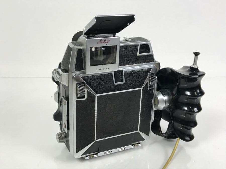 Spectacular LINHOF Super Technika IV Serial Number 81131 2 1/4 X 3 1/4 Film Size Large Format Field Camera With Six Lenses Manufactured By Schneider-Kreuznach Marked Linhof - See All Photos And Description [Photo 79]