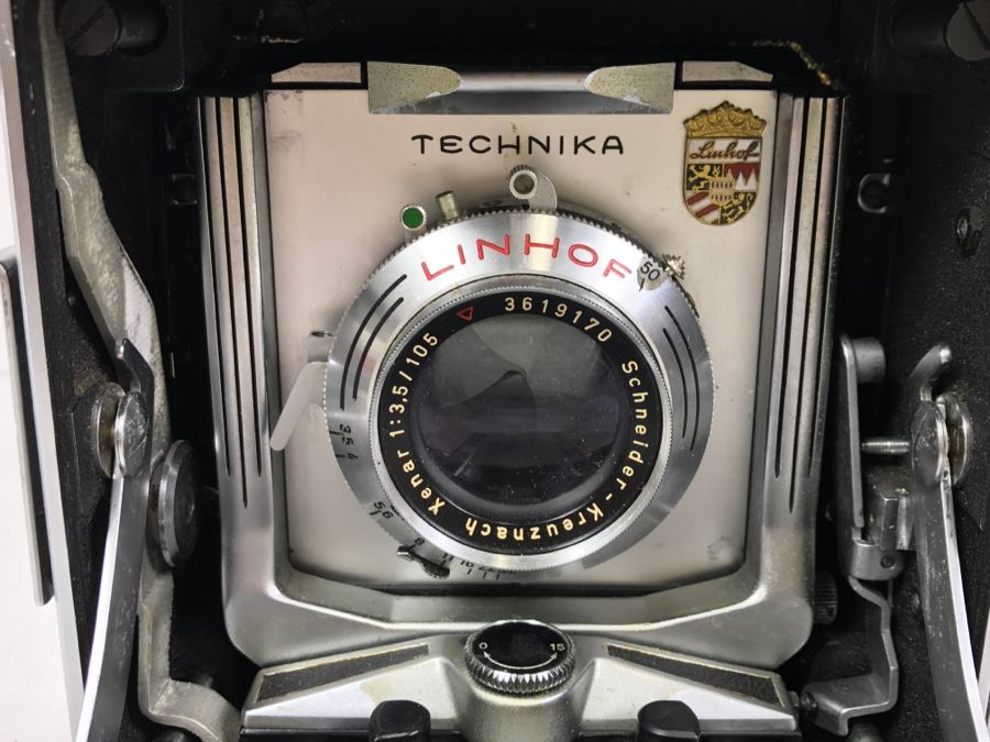 Spectacular LINHOF Super Technika IV Serial Number 81131 2 1/4 X 3 1/4