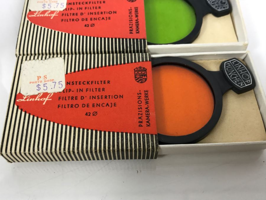 Spectacular LINHOF Super Technika IV Serial Number 81131 2 1/4 X 3 1/4 Film Size Large Format Field Camera With Six Lenses Manufactured By Schneider-Kreuznach Marked Linhof - See All Photos And Description [Photo 43]