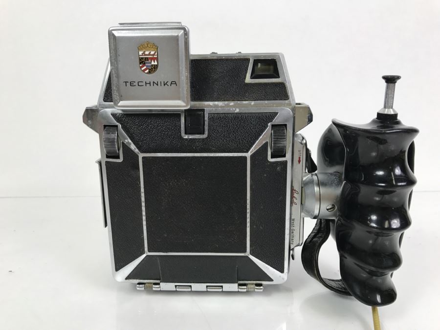 Spectacular LINHOF Super Technika IV Serial Number 81131 2 1/4 X 3 1/4 Film Size Large Format Field Camera With Six Lenses Manufactured By Schneider-Kreuznach Marked Linhof - See All Photos And Description [Photo 47]