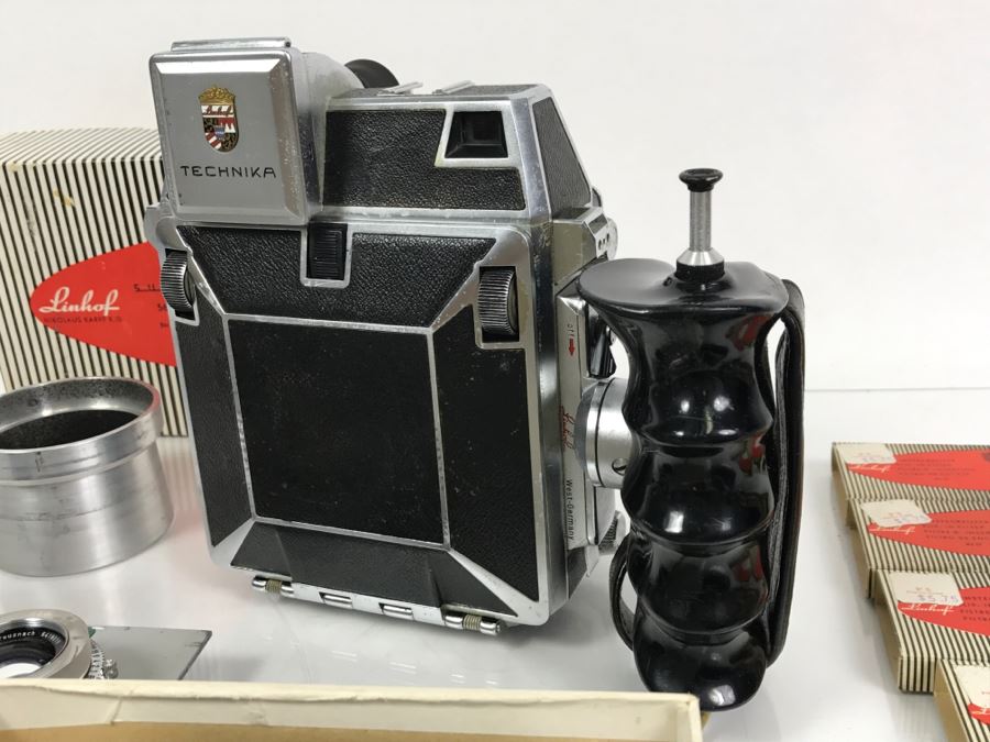 Spectacular LINHOF Super Technika IV Serial Number 81131 2 1/4 X 3 1/4