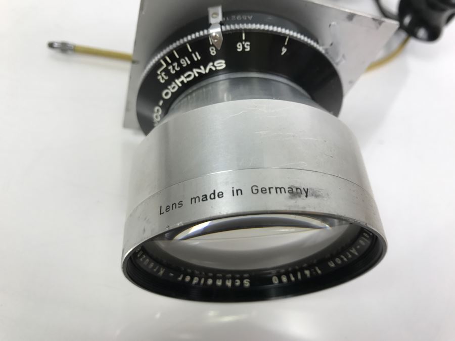 Spectacular LINHOF Super Technika IV Serial Number 81131 2 1/4 X 3 1/4 Film Size Large Format Field Camera With Six Lenses Manufactured By Schneider-Kreuznach Marked Linhof - See All Photos And Description [Photo 46]