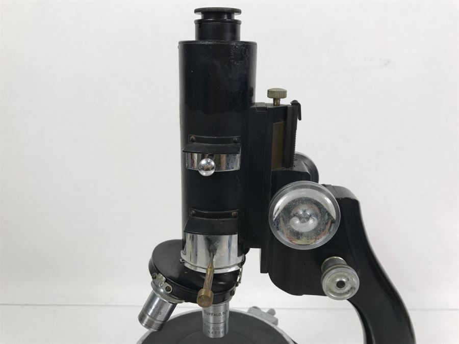 Spencer Buffalo USA Scientific Microscope Heavy Duty S/N 235316 With Princeton University Tag From Kenneth S. Deffeyes Princeton PhD Geologist [Photo 16]