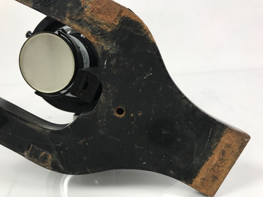 Spencer Buffalo USA Scientific Microscope Heavy Duty S/N 235316 With Princeton University Tag From Kenneth S. Deffeyes Princeton PhD Geologist [Photo 24]