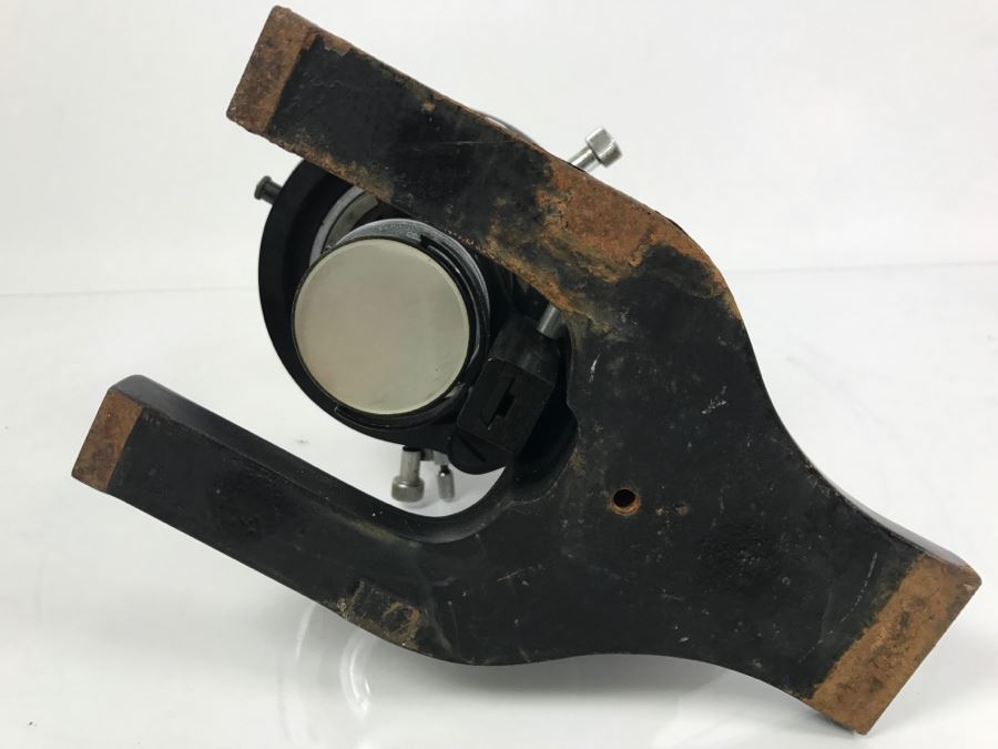 Spencer Buffalo USA Scientific Microscope Heavy Duty S/N 235316 With Princeton University Tag From Kenneth S. Deffeyes Princeton PhD Geologist [Photo 23]