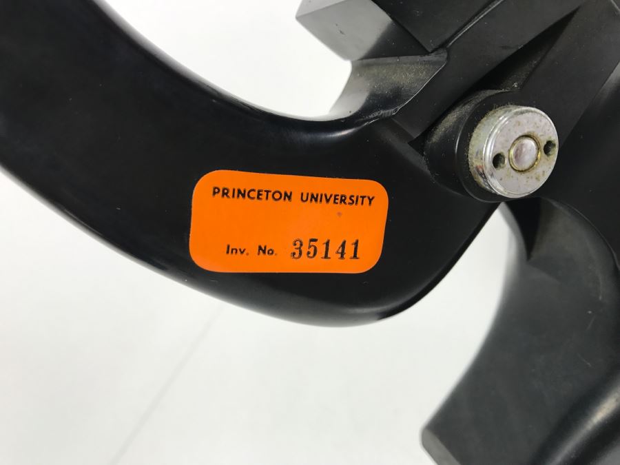 Spencer Buffalo USA Scientific Microscope Heavy Duty S/N 235316 With Princeton University Tag From Kenneth S. Deffeyes Princeton PhD Geologist [Photo 13]