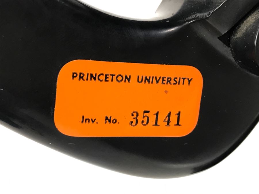 Spencer Buffalo USA Scientific Microscope Heavy Duty S/N 235316 With Princeton University Tag From Kenneth S. Deffeyes Princeton PhD Geologist [Photo 14]