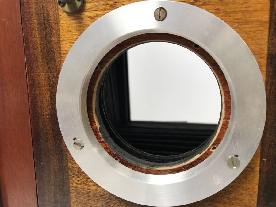 Vintage Eastman View No. 2 Wood And Brass Bellows Camera Improved Model Of Century View And Empire State No. 2 Eastman Kodak [Photo 19]