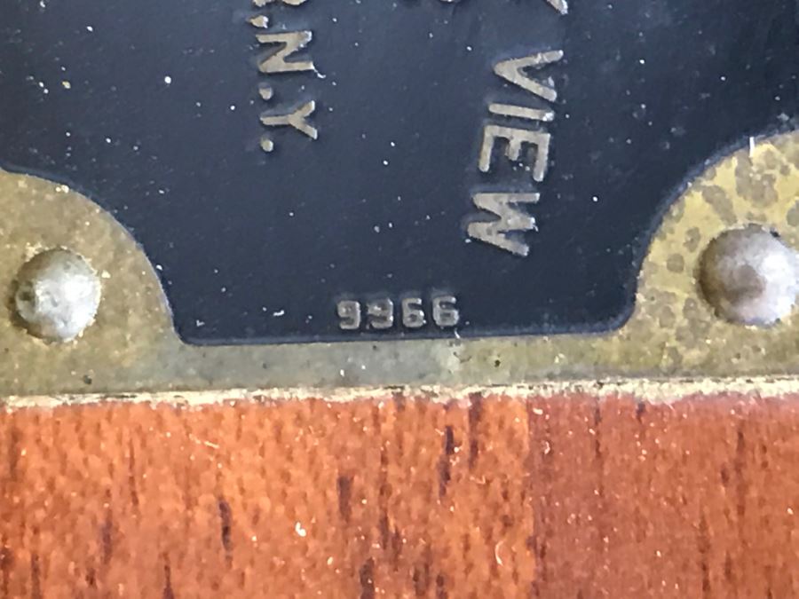 Vintage Eastman View No. 2 Wood And Brass Bellows Camera Improved Model Of Century View And Empire State No. 2 Eastman Kodak [Photo 6]