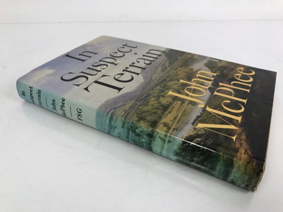 Hardcover Book 'In Suspect Terrain' First Printing 1983 Hand Signed And Personalized By John McPhee See Details [Photo 3]