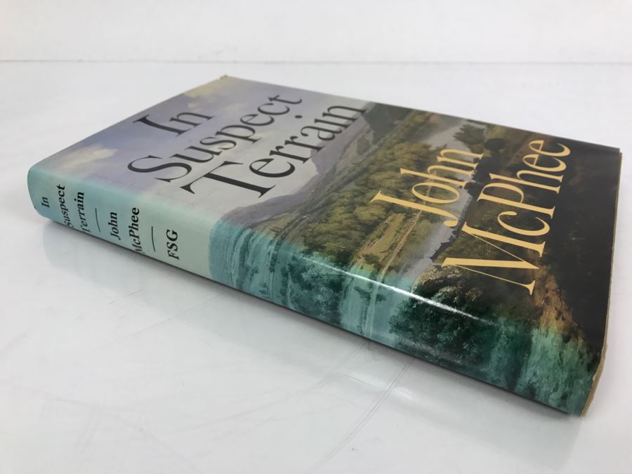Hardcover Book 'In Suspect Terrain' First Printing 1983 Hand Signed And Personalized By John McPhee See Details [Photo 4]