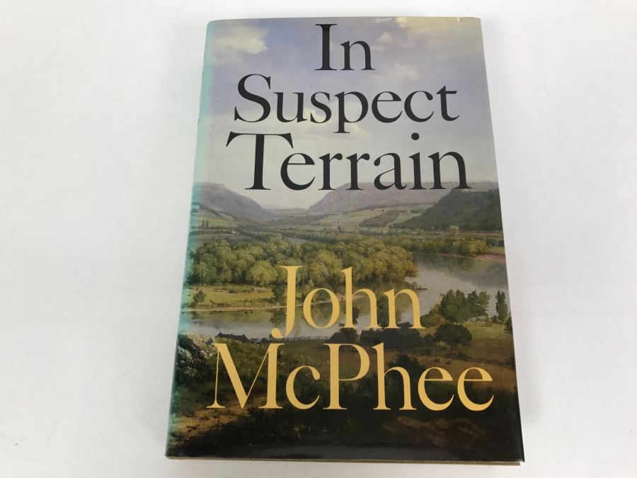 Hardcover Book 'In Suspect Terrain' First Printing 1983 Hand Signed And Personalized By John McPhee See Details [Photo 2]