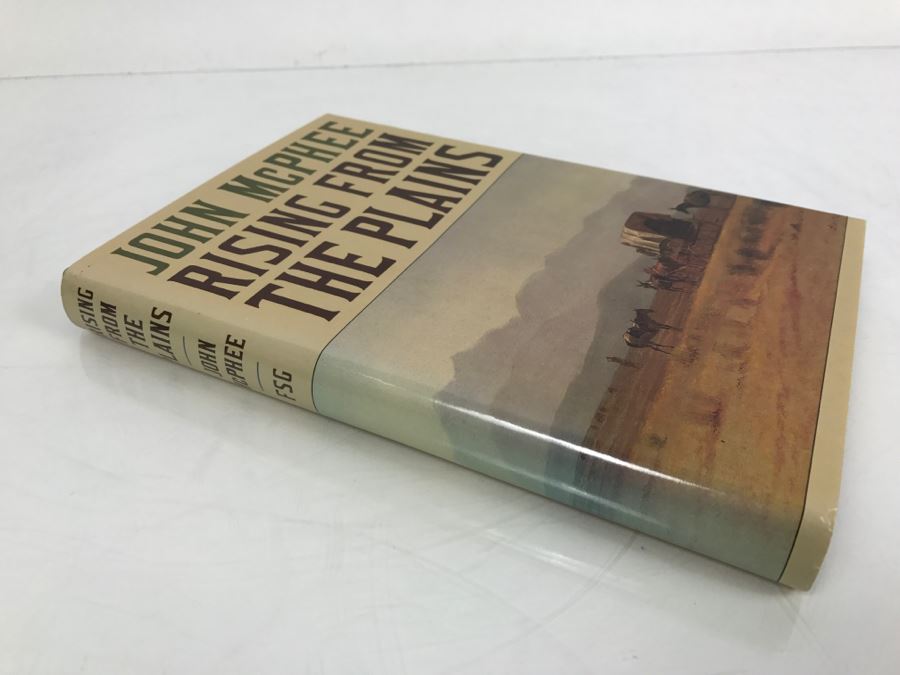 Hardcover Book 'Rising From The Plains' By John McPhee Handsigned And Personalized By John McPhee First Edition 1986 See Details [Photo 4]