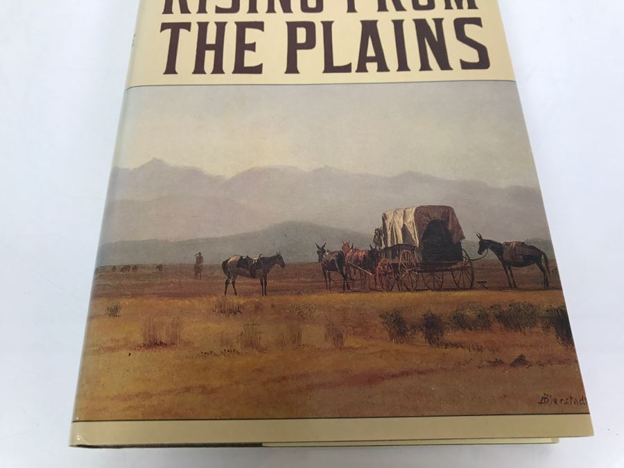 Hardcover Book 'Rising From The Plains' By John McPhee Handsigned And Personalized By John McPhee First Edition 1986 See Details [Photo 3]