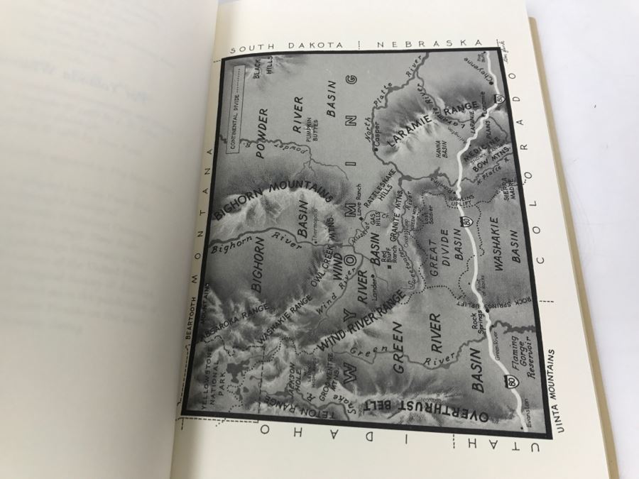 Hardcover Book 'Rising From The Plains' By John McPhee Handsigned And Personalized By John McPhee First Edition 1986 See Details [Photo 11]