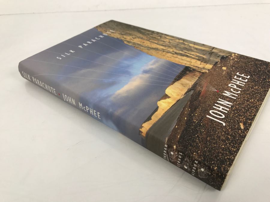 Hardcover Book 'Silk Parachute' By John McPhee Handsigned And Personalized By John McPhee See Details [Photo 3]