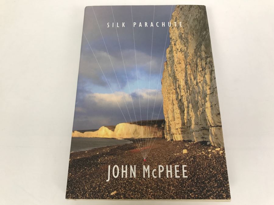 Hardcover Book 'Silk Parachute' By John McPhee Handsigned And Personalized By John McPhee See Details [Photo 2]