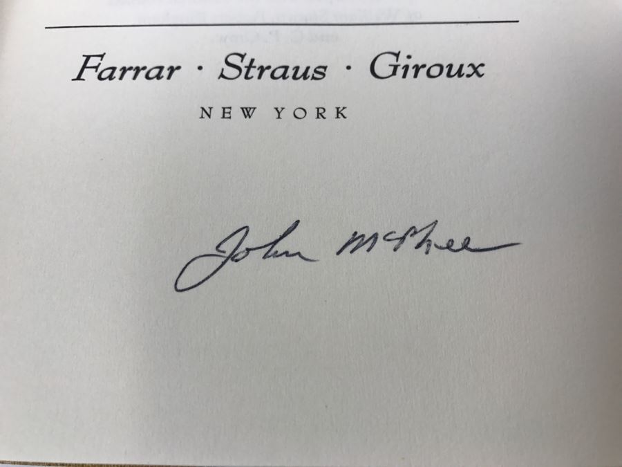 Hardcover Book 'Giving Good Weight' By John McPhee First Printing 1979 Handsigned By John McPhee [Photo 6]