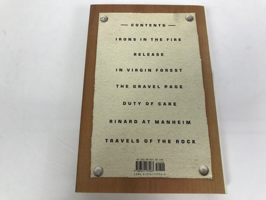 Hardcover Book 'Irons In The Fire' By John McPhee First Edition 1997 Handsigned, Sketch And Personalized By John McPhee See Details [Photo 4]