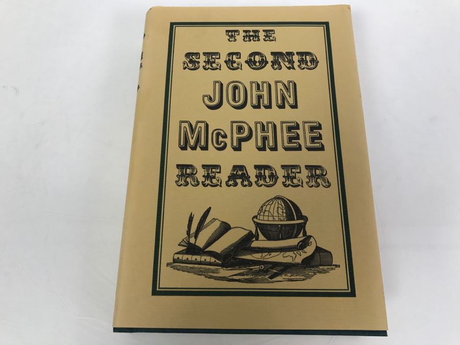 Hardcover Book 'The Second John McPhee Reader' By John McPhee First Edition 1996 Handsigned And Personalized By John McPhee See Details [Photo 2]