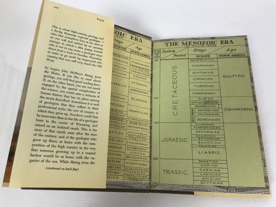 Hardcover Book 'Rising From The Plains' By John McPhee First Edition 1986 Personalized And Signed By John McPhee See Details [Photo 5]