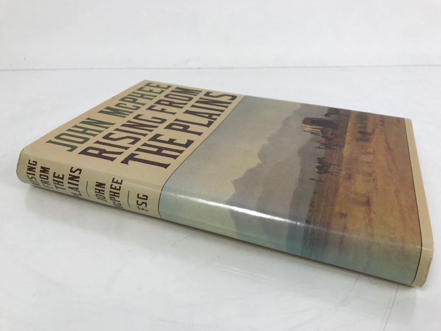 Hardcover Book 'Rising From The Plains' By John McPhee First Edition 1986 Personalized And Signed By John McPhee See Details [Photo 3]