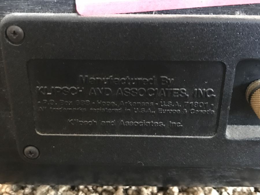 JUST ADDED - KLIPSCH KV2 Center Speaker Black Satin [Photo 9]