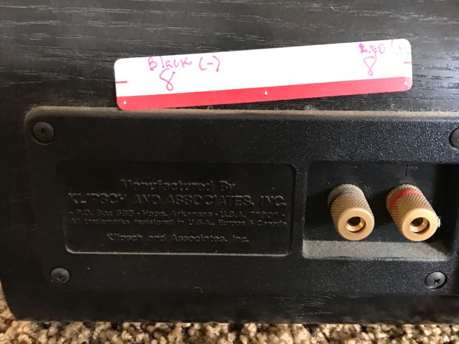 JUST ADDED - KLIPSCH KV2 Center Speaker Black Satin [Photo 8]