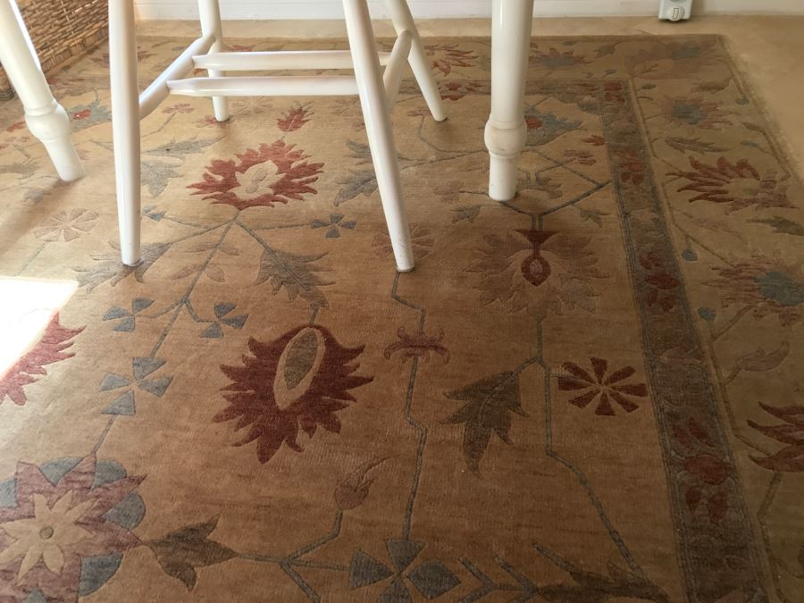 JUST ADDED - Abbyson Handmade Area Rug 100% Wool 6' X 9' Retails For $999 [Photo 4]