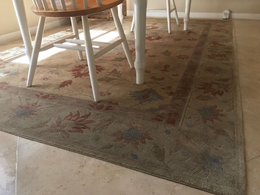 JUST ADDED - Abbyson Handmade Area Rug 100% Wool 6' X 9' Retails For $999 [Photo 5]