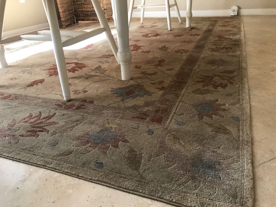 JUST ADDED - Abbyson Handmade Area Rug 100% Wool 6' X 9' Retails For $999 [Photo 8]