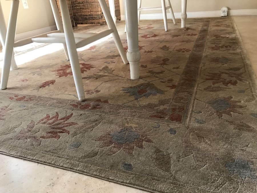 JUST ADDED - Abbyson Handmade Area Rug 100% Wool 6' X 9' Retails For $999 [Photo 9]