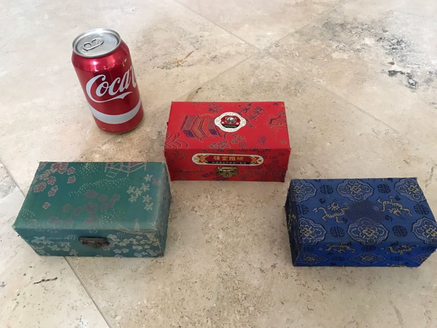 JUST ADDED - (3) Pairs Of Vintage Chinese Baoding Balls [Photo 2]