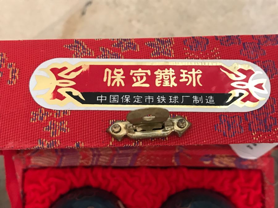 JUST ADDED - (3) Pairs Of Vintage Chinese Baoding Balls [Photo 11]