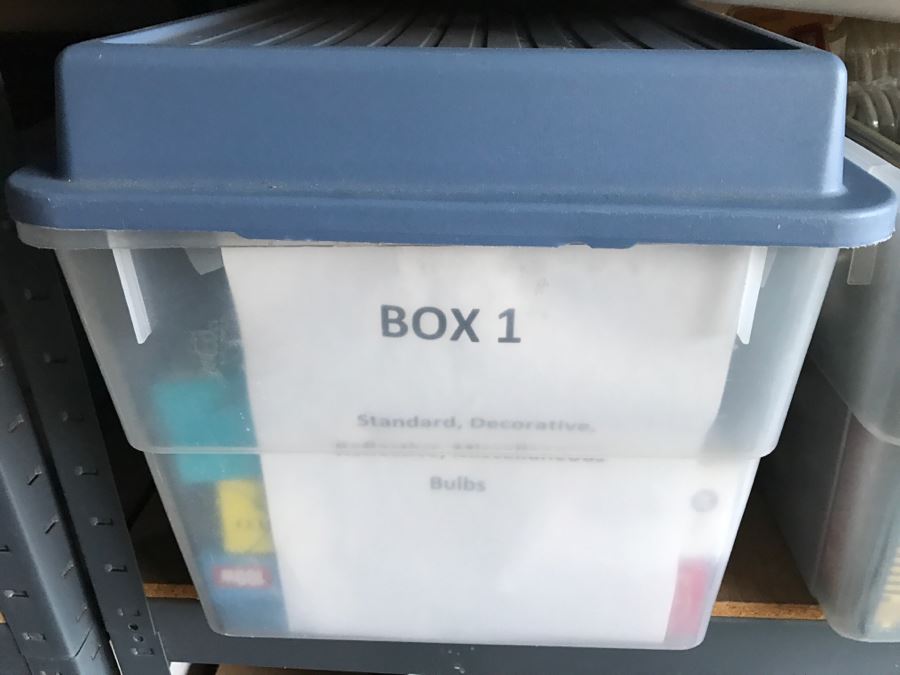 JUST ADDED - Contents Of Everything On Second Shelves From The Right (5 Shelves) - Does Not Include Shelving - See All Photos [Photo 8]