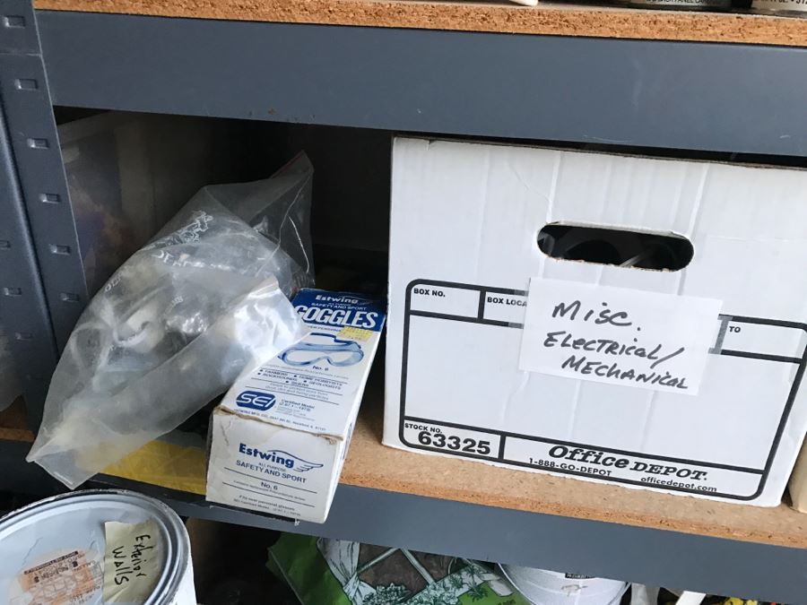 JUST ADDED - Contents Of Everything On Furthest Right Shelves (5 Shelves) - Does Not Include Shelving - See All Photos [Photo 5]