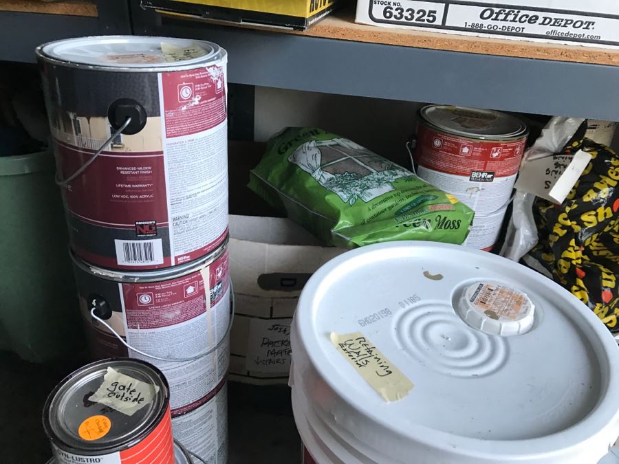 JUST ADDED - Contents Of Everything On Furthest Right Shelves (5 Shelves) - Does Not Include Shelving - See All Photos [Photo 9]