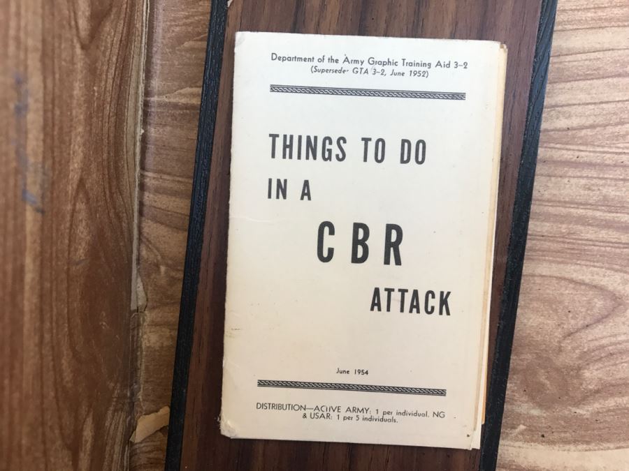 JUST ADDED - Vintage Green Trunk Filled With Various Items Including Log Book Of Every Letter Written By Father To Daughter Serving As Army Nurse In WWII, Coins, Wallet, Diplomas, Vintage 1940s Newsweek And TIME Magazines And More - See All Photos [Photo 25]