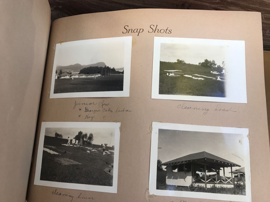 JUST ADDED - Vintage Green Trunk Filled With Various Items Including Log Book Of Every Letter Written By Father To Daughter Serving As Army Nurse In WWII, Coins, Wallet, Diplomas, Vintage 1940s Newsweek And TIME Magazines And More - See All Photos [Photo 28]