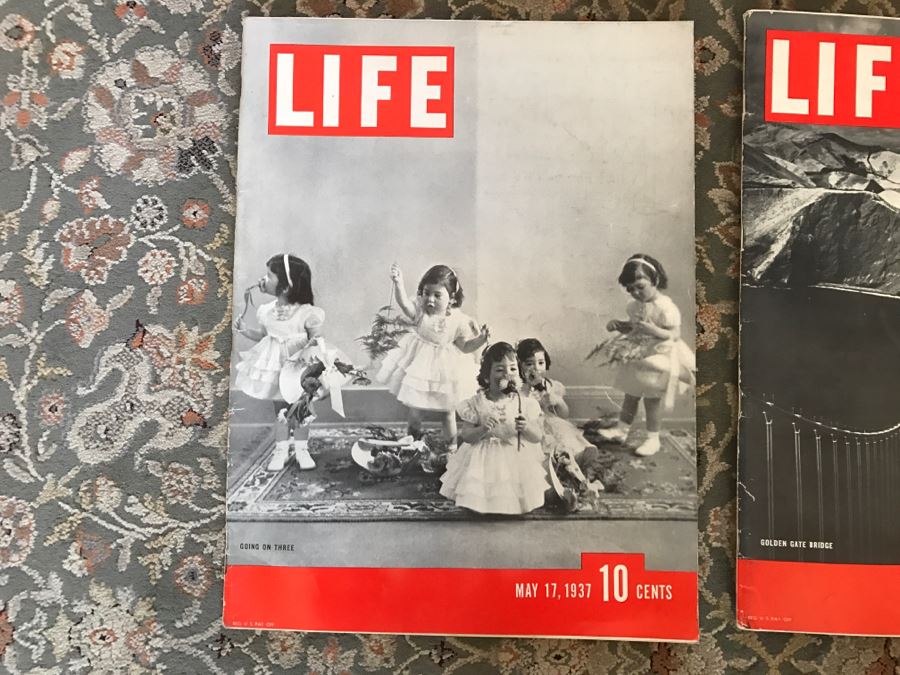 JUST ADDED -  Set Of 6 Vintage 1930's LIFE Magazines In Great Condition [Photo 9]