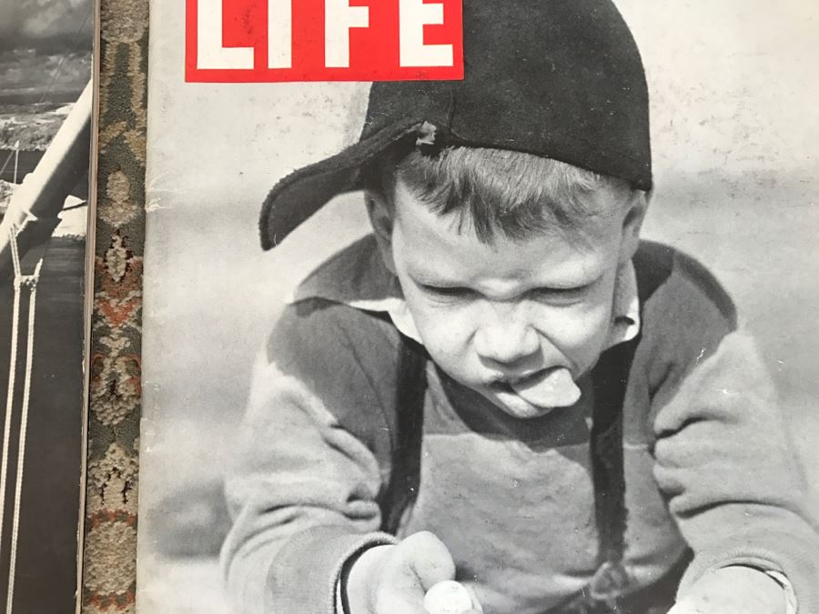 JUST ADDED - Set Of 6 Vintage 1930's LIFE Magazines In Great Condition